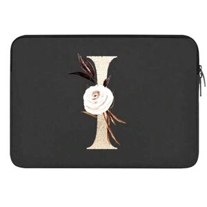 Initial “I” 13in laptop or tablet bag - NWOT